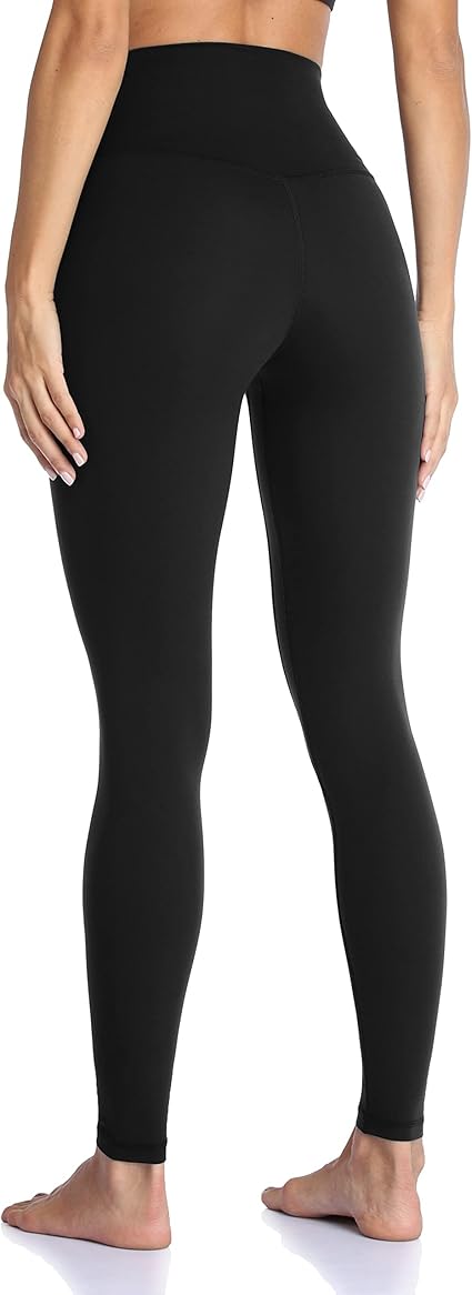 Women's High Waisted Tummy Control Workout Leggings Full Length Ultra Soft Yoga Pants 28"